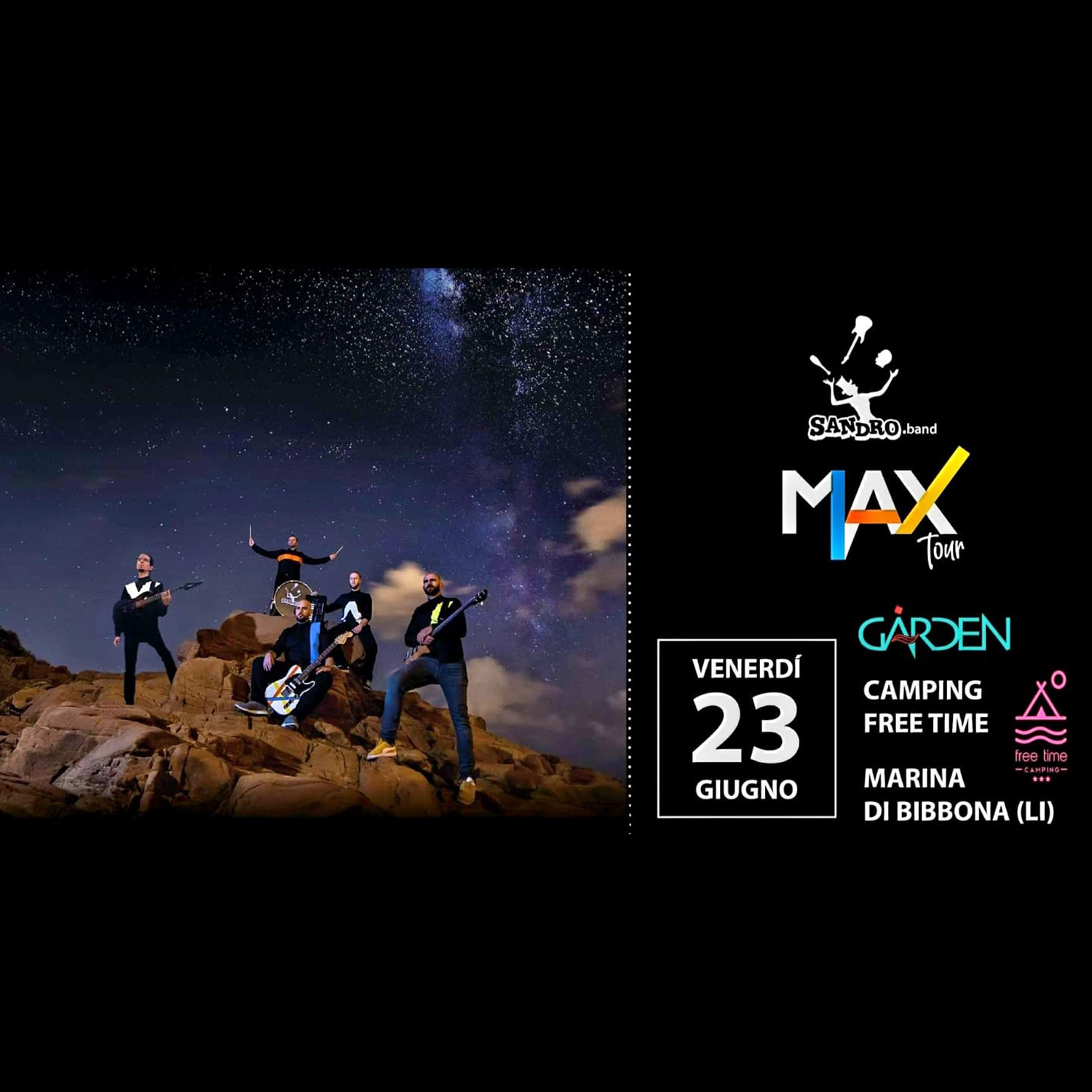 GARDEN LIVE MUSIC | MAX TOUR